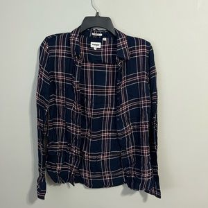Wrangler Plaid Button-Up Shirt